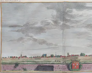 Caspar Jacobsz. Philips - Bergen op Zoom Profielgezicht Oude Gravure Tirion 1739 kopen? Bied vanaf 50!