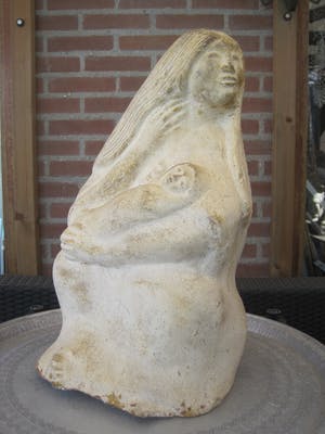 Heiligenbeeld - Madre Maria con nino. kopen? Bied vanaf 60!