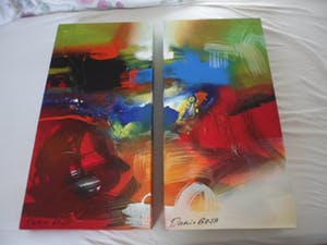 Dario Bosa - Schilderij. 2. Luik van Dario Bosa kopen? Bied vanaf 80!