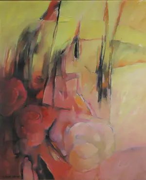 Phil Vermeer-Weterings - Olieverf op doek, Geheim en geluk - Ingelijst (Groot) kopen? Bied vanaf 100!