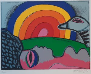 Corneille - " Femme à l'Arc-en-Ciel" kopen? Bied vanaf 325!