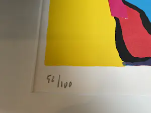 Karel Appel - Twee figuren kopen? Bied vanaf 200!