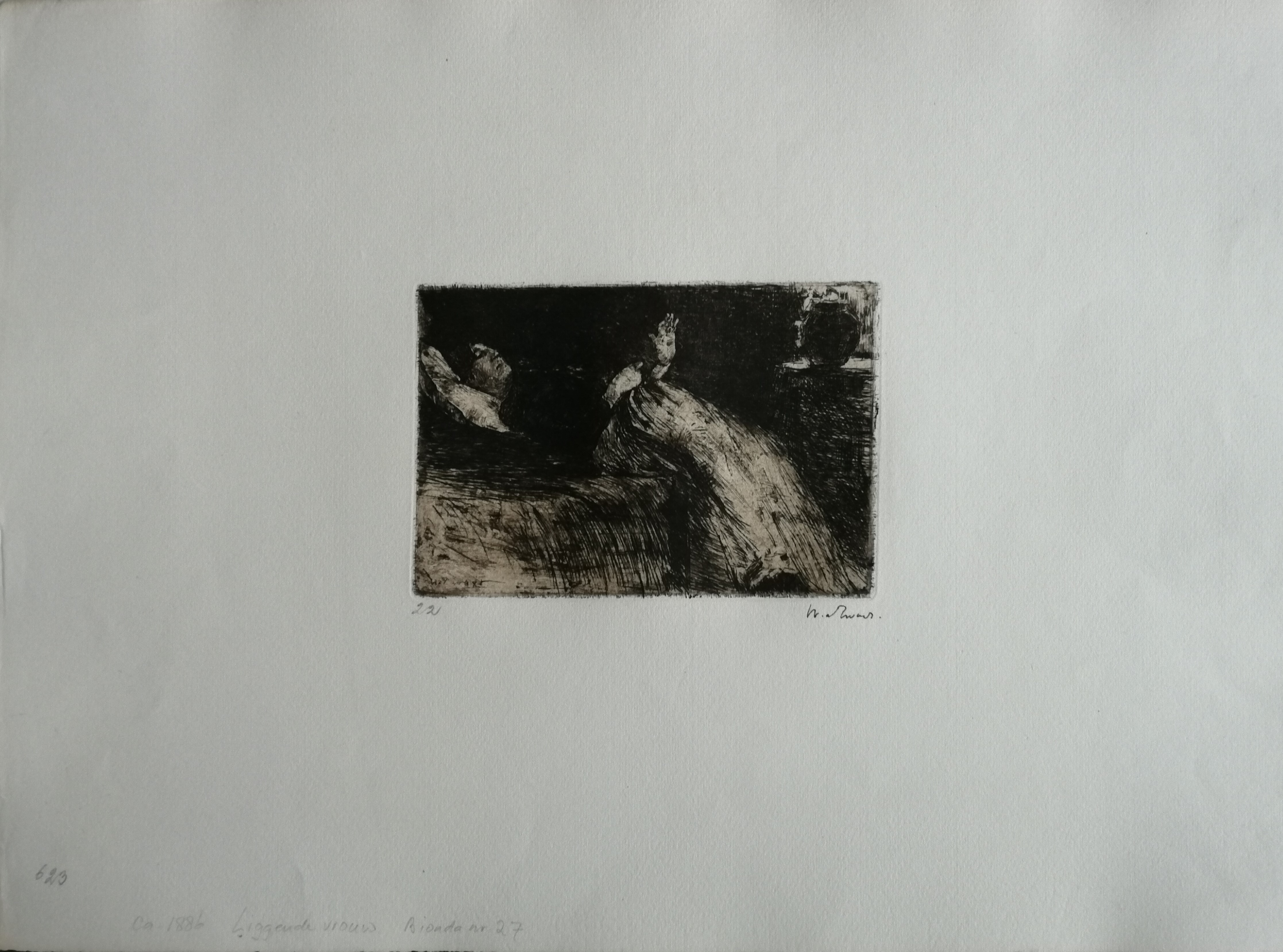 Willem de Zwart - Liggende vrouw kopen? Bied vanaf 30!