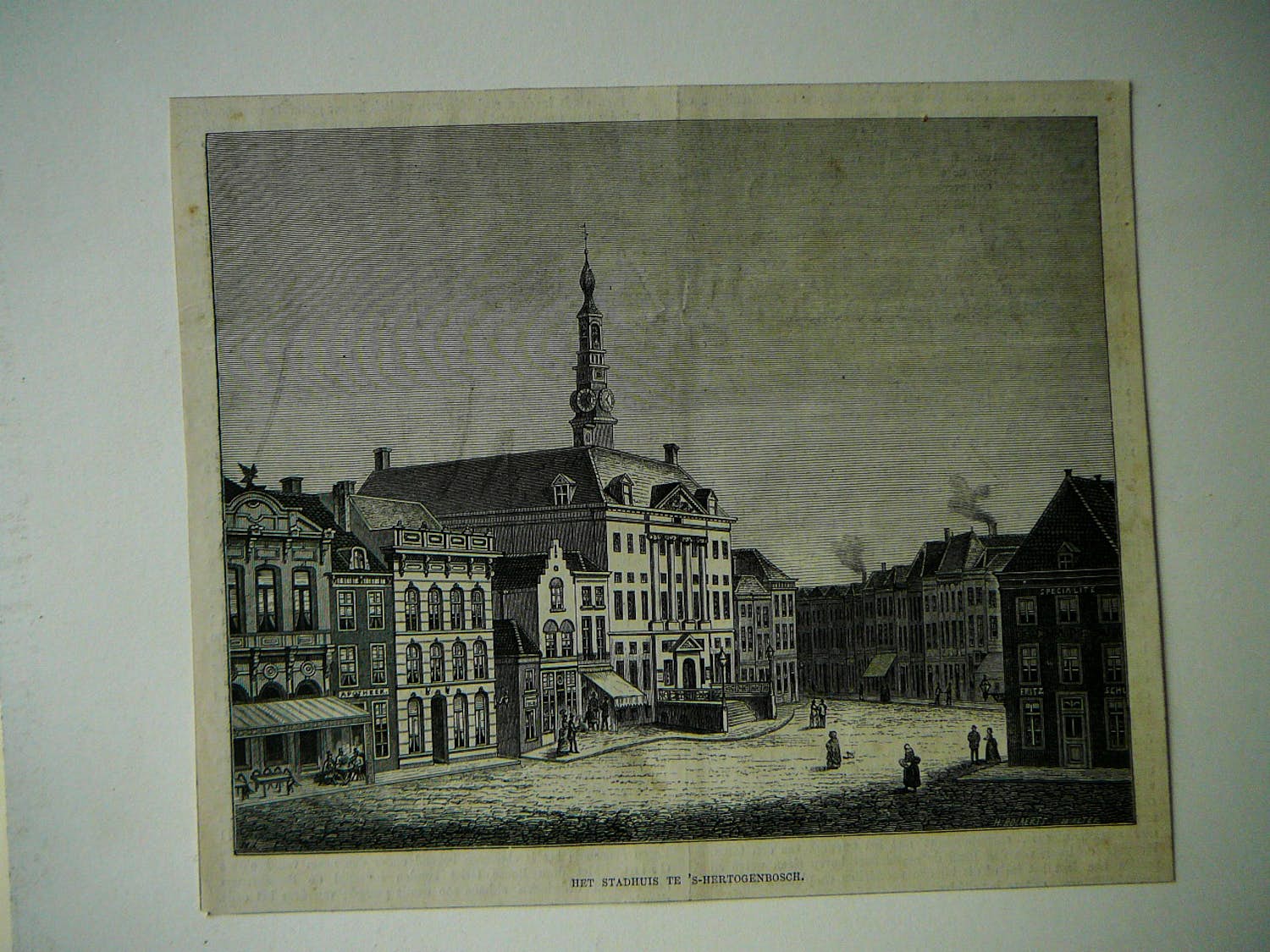 Henri Bogaerts - Het Stadhuis te s-Hertogenbosch verkocht voor € 30!