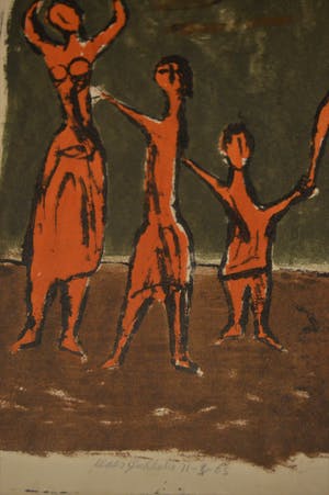 Klaas Gubbels - Zonder titel. { Unica uit 1965! } kopen? Bied vanaf 475!