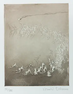 Ronald Tolman - Ets en aquatint, Zonder titel kaufen? Bieten Sie von 70!