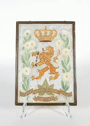 Porceleyne Fles - Lot van twee grote aardewerken cloisonné wandtegeltjes kopen? Bied vanaf 50!