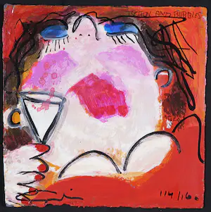 Gerdine Duijsens-Kroeze - Boek met zeefdruk op geschept papier, Botox and Bubbles kopen? Bied vanaf 1!