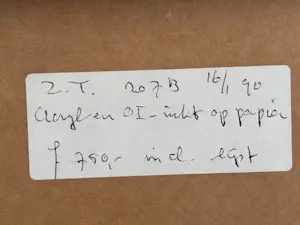 Hans Boomsma - Zee stormgezicht kaufen? Bieten Sie von 75!