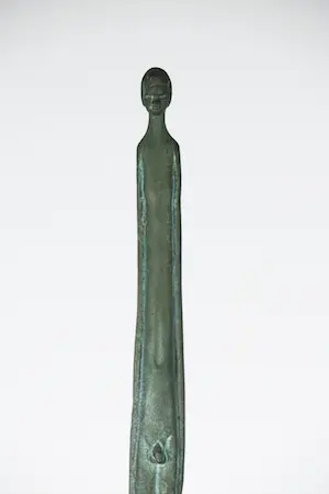 Niet of onleesbaar gesigneerd - Brons, Langgerekt figuur / Ombra della sera kopen? Bied vanaf 1!