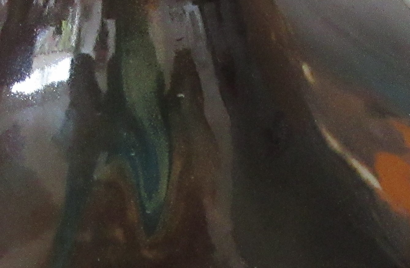 Niet of onleesbaar gesigneerd - Chinese of Japanse art nouveau porseleinen stroomglazuren vaas kopen? Bied vanaf 1!