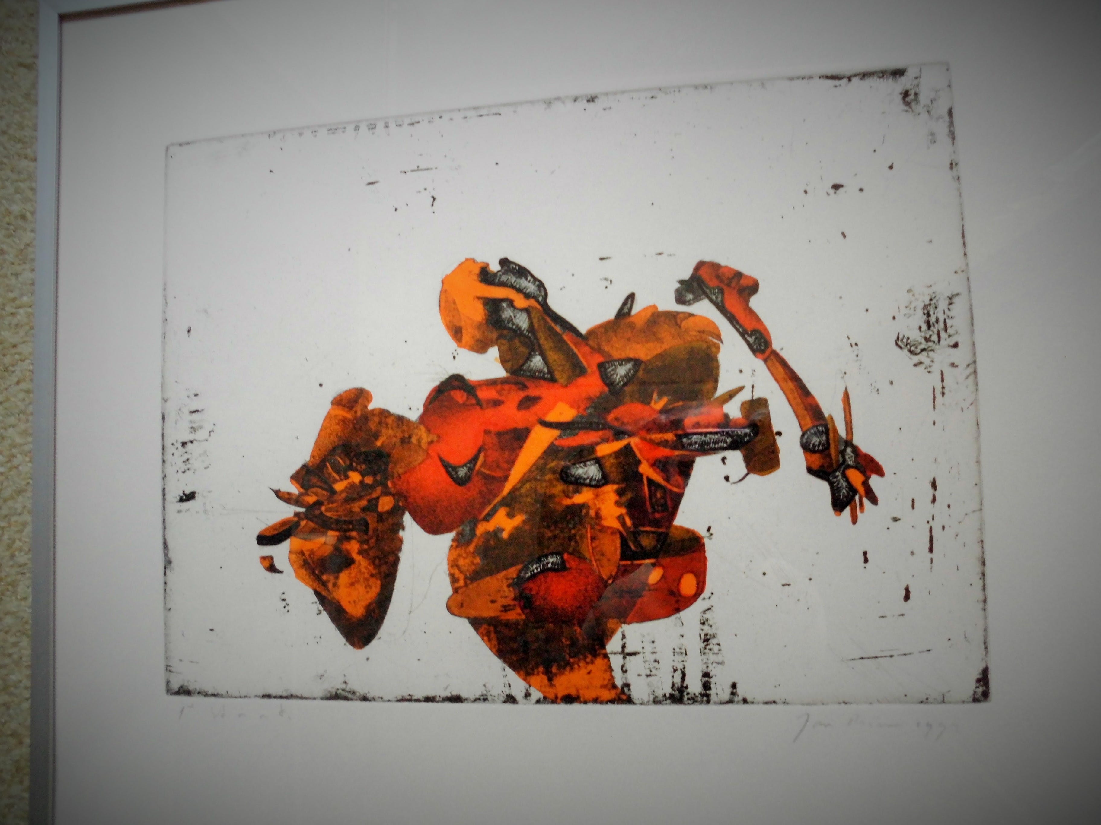 Jan Prins - Ingekleurde Grafiek - Abstract kopen? Bied vanaf 25!