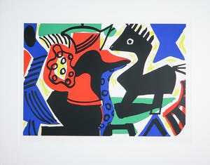 Yolande Brouwers - Zeefdruk, Vase des tristesse kopen? Bied vanaf 1!