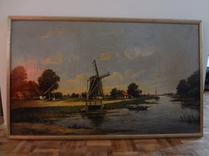 K. Schilderspel - Boerderij aan water kopen? Bied vanaf 1!