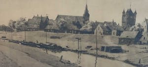 Niet of onleesbaar gesigneerd - C4431AA - Zicht op stad kopen? Bied vanaf 10!