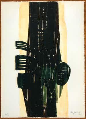 Silvano Bozzolini - Originele houtsnede - 1964 - 16/24 - Kleine oplage! verkocht voor € 135!