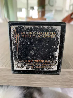 Ruurd Hallema - Bronzen beeld op sokkel kopen? Bied vanaf 110!