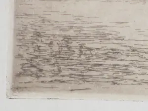 Carel Nicolaas Storm van 's-Gravesande - Watergezicht over Bergen op Zoom - Ets kopen? Bied vanaf 80!