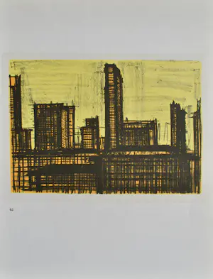 Bernard Buffet - New York, 10 LITHOGRAPHIES, 1967 par MOURLOT kaufen? Bieten Sie von 100!