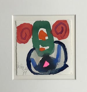 Jurjen de Haan - - Aquarel - abstract - 1999- ingelijst kopen? Bied vanaf 80!