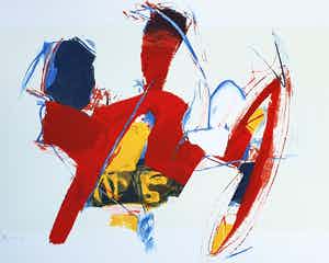 Arty Grimm - Zeefdruk (1990) verkocht voor € 45!