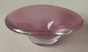 Cenedese - Roze en witte Geode glazen schaaltje kopen? Bied vanaf 20!