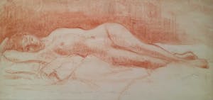 Ko Cossaar - Naakt. Liggende vrouw. kopen? Bied vanaf 95!