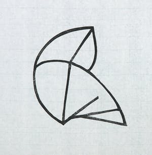Tjeng Sit Oey - Linosnede op rijstpapier, Z.T. Abstracte compositie kopen? Bied vanaf 20!