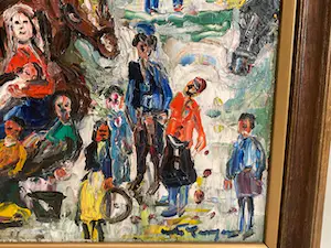 AcheterAntoon Kruysen - (1898-1977) - Zigeuner familie bij paarden? Enchérissez de 650!
