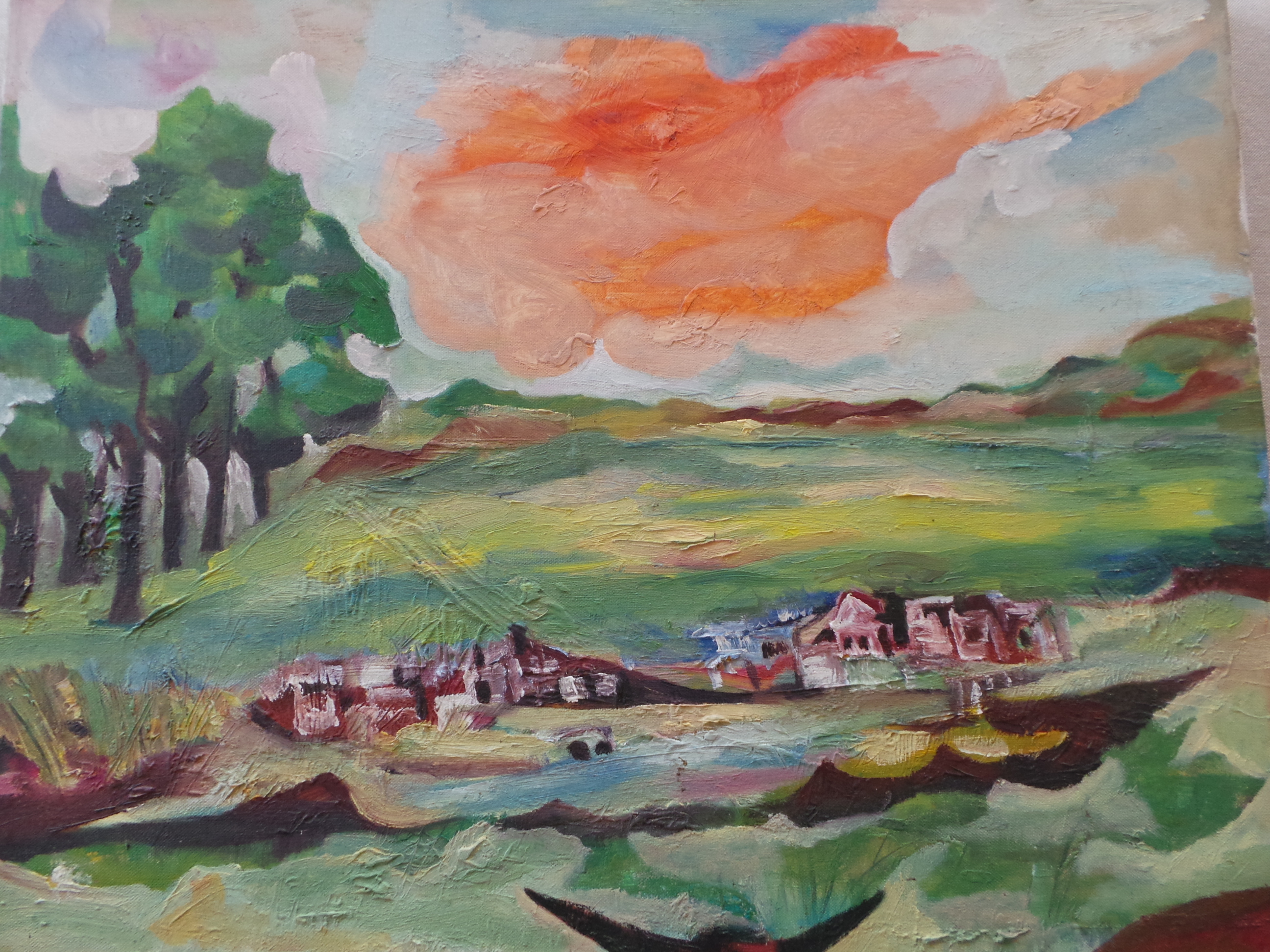 Niet of onleesbaar gesigneerd - Onbekend groningse ploeg kopen? Bied vanaf 1!