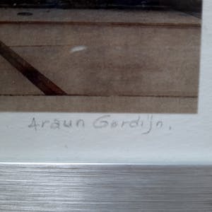 Araun Gordijn - OK service station + Tatra 1947 kopen? Bied vanaf 75!