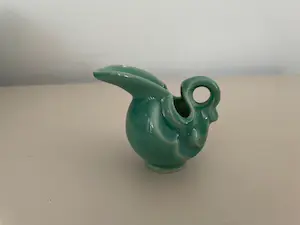 Niet of onleesbaar gesigneerd - Twee art deco platelen snavelkannetjes kopen? Bied vanaf 1!