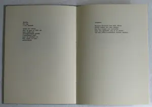 Jan Baptist Bedaux - + Dirkje Kuik + Hans Anten , Poëziebundel ‘Maandag Wasdag’ – 1966 kopen? Bied vanaf 100!