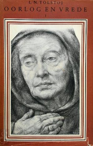 Aart van Dobbenburgh - Lithografie `"Zweven Godskind" bij Tolstoi's Oorlog en Vrede deel II kopen? Bied vanaf 10!