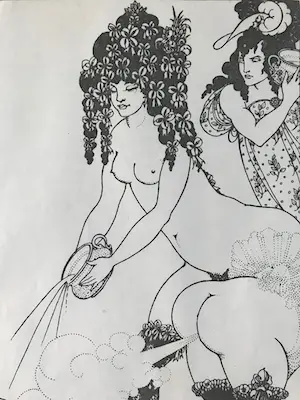 Aubrey Beardsley - Lot van 8 ingelijste prenten - Lysistrata - omstreeks 1930 kopen? Bied vanaf 95!