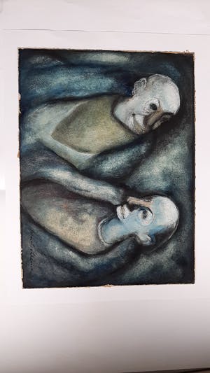 Cornelis van Leeuwen - Twee clowns kopen? Bied vanaf 120!