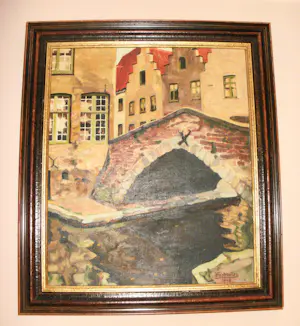 Jules Verstraeten - "Uitzicht op Brugge/De Brug" kopen? Bied vanaf 125!