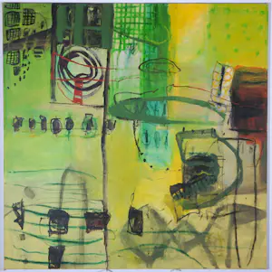 Hanny Reneman - Acryl op doek, Zonder titel (Zeer groot) kopen? Bied vanaf 150!