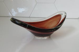 Per Lutken - Kastrup-Holmegaard - Twee vrijgevormde schalen - Glas kopen? Bied vanaf 48!