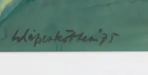 Gerard Schaperkotter - Aquarel op papier, Landschap in Zuid Duitsland - Ingelijst kopen? Bied vanaf 80!