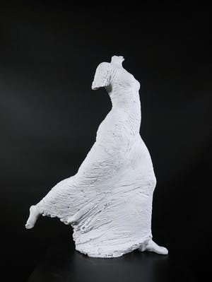 Eva Steiner - Groot gewit bronzen beeld, Facile kopen? Bied vanaf 1500!