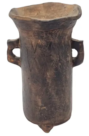 Harm Kamerlingh Onnes - Handgemodelleerd aardewerk sculptuur van een aap - 1963 kopen? Bied vanaf 595!