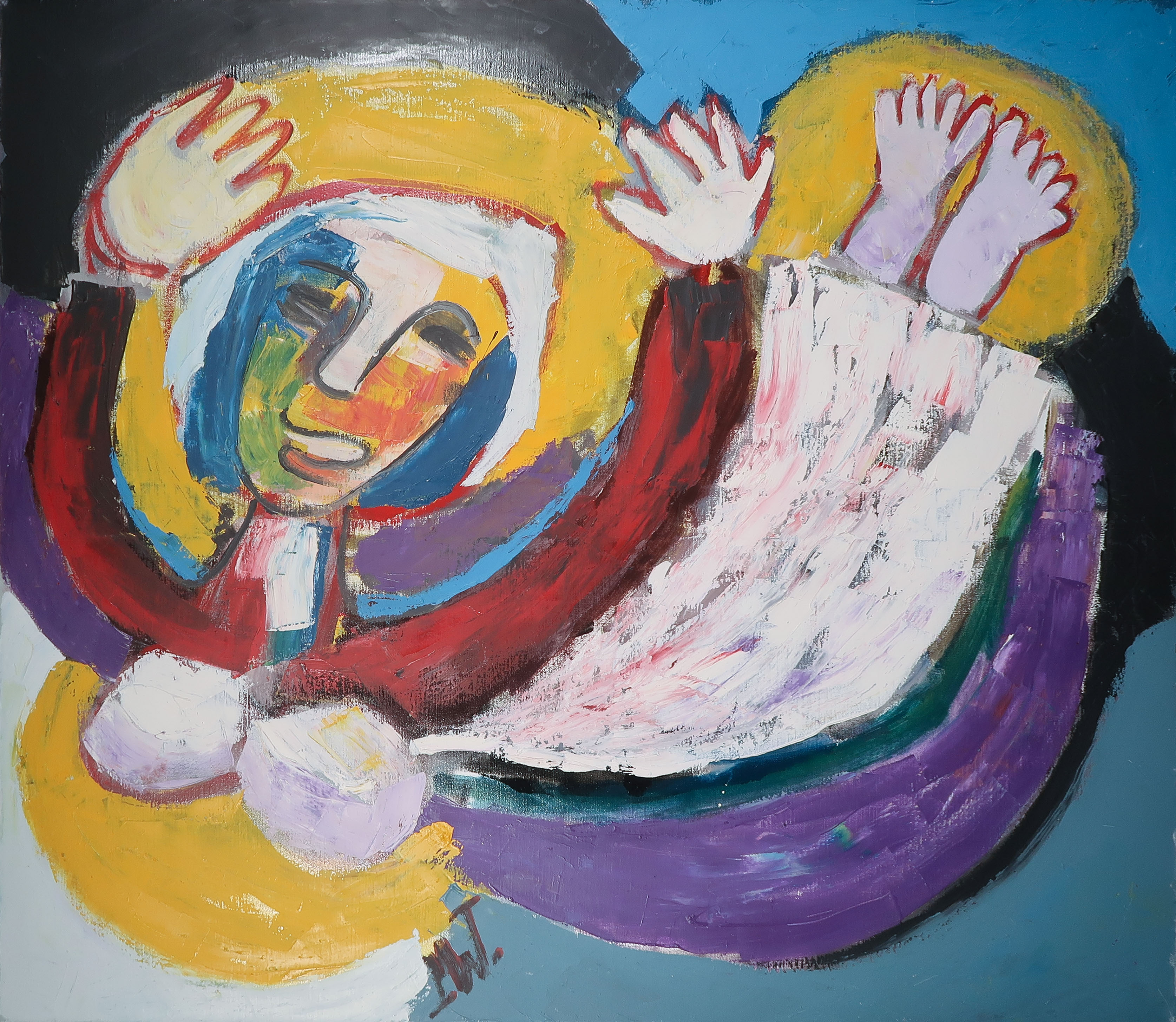 Martin van Wordragen - Olieverf op doek, Ballerina - Ingelijst (Groot) kopen? Bied vanaf 650!