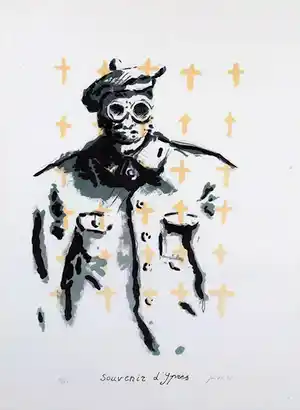 Jan Van Imschoot - Souvenir d'Ypres verkauft für € 245!