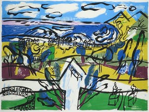 Marjolijn van den Assem - Zeefdruk, Parce que - Ingelijst (Groot) kopen? Bied vanaf 35!