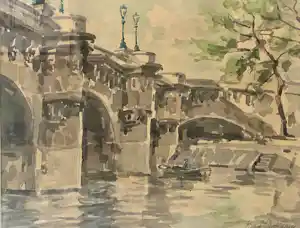 Henk Bellaard - Pont Neuf Paris verkauft für € 125!