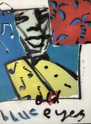 Herman Brood - "Old Blue eyes", hommage aan Frank Sinatra kopen? Bied vanaf 3750!