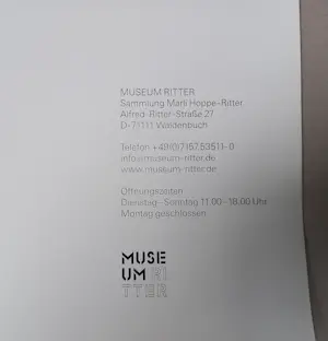 Buy Marcello Morandini - Bianco e Nero Ausstellungsplakat Museum Ritter 2006? Bid from 40!