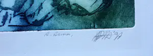 Ad Arma - Ets/aquatint: ''Drifters II" - 1997 kopen? Bied vanaf 59!