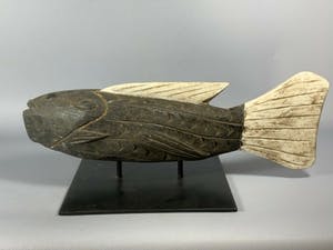 Bobo - 200517 - Tribal Used African Bozo fish marionet - Mali kopen? Bied vanaf 65!